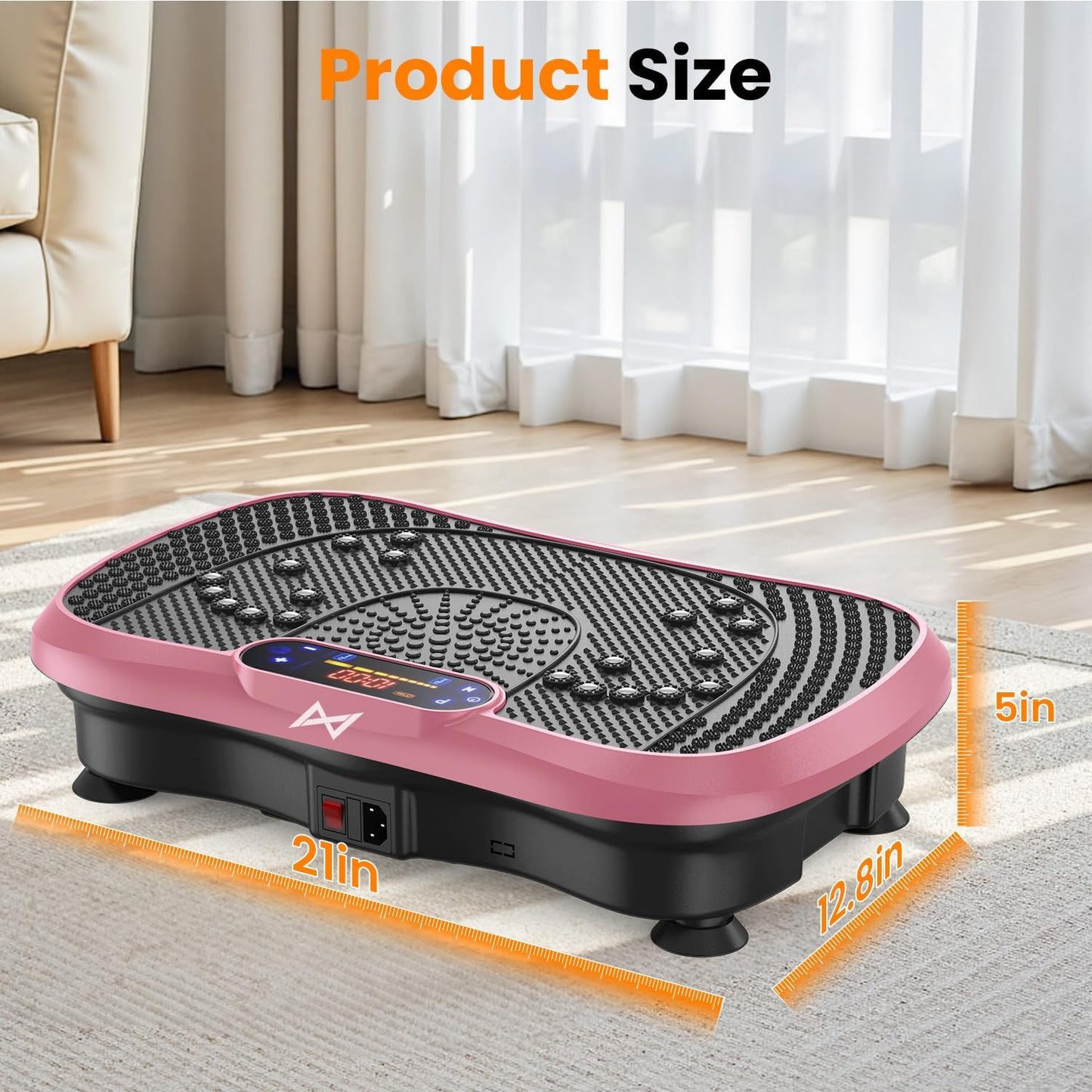 Vibration Plate Exercise Machine – Full Body Fitness Platform for Home, Gym & Office