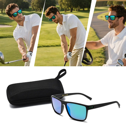 Polarized Golf Sunglasses for Men – Lightweight UV Protection Eyewear, Golf 