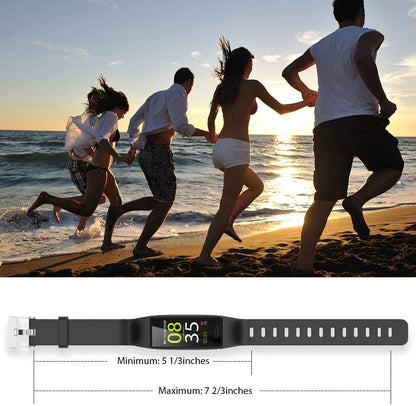 Fitness Tracker Watch – Heart Rate, Sleep & Activity Monitor for Men & Women, Waterproof (Purple)