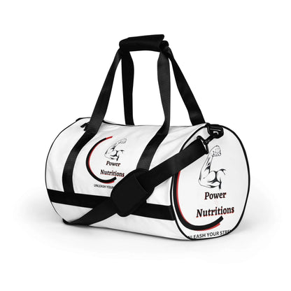 Power Nutritions Gym Bag – Durable Unisex Duffel with Multiple Compartments