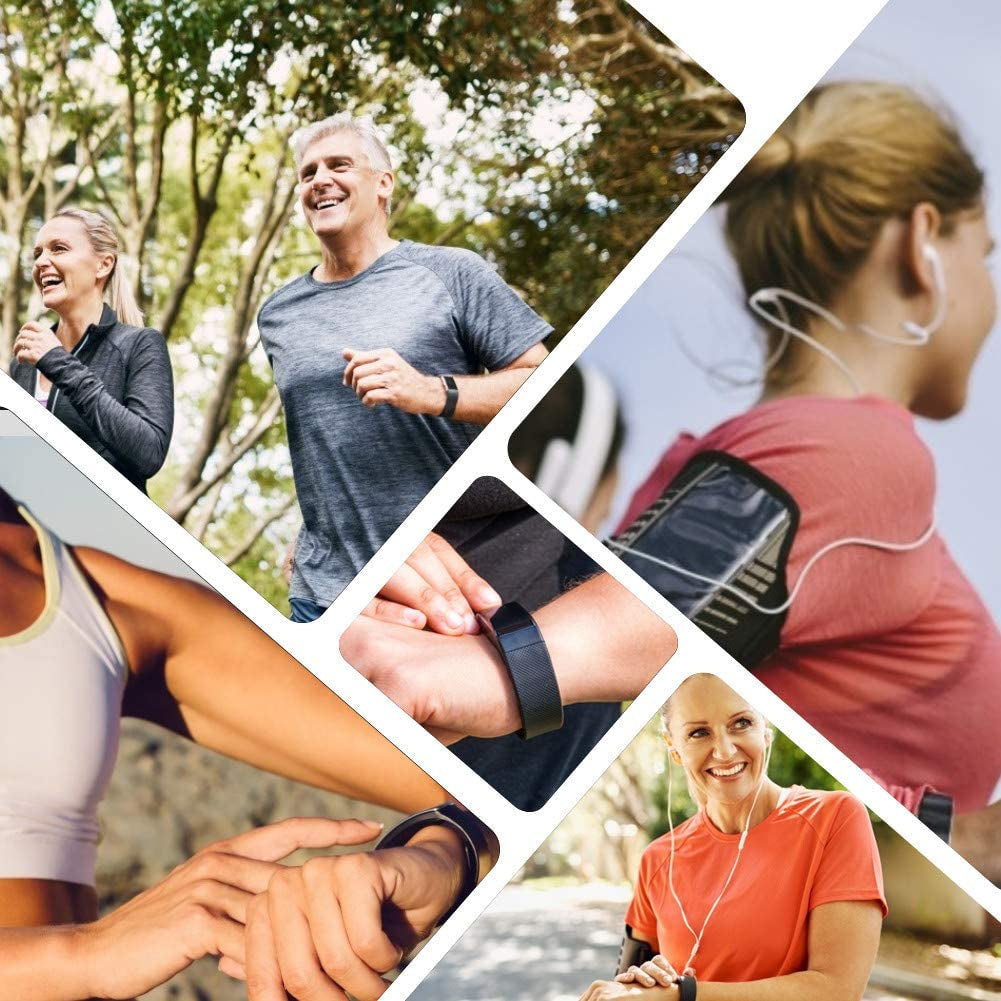 Fitness Tracker Watch – Heart Rate, Sleep & Activity Monitor for Men & Women, Waterproof (Purple)