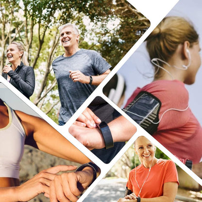 Fitness Tracker Watch – Heart Rate, Sleep & Activity Monitor for Men & Women, Waterproof (Purple)