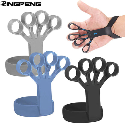 Silicone Finger Exercise Stretcher – Hand Grip Trainer for Strength & Rehabilitation Support