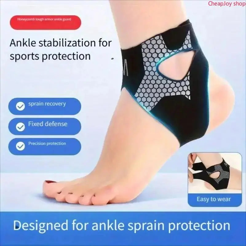 2Pcs Compression Ankle Support Brace – Adjustable Sleeve for Sprains, Joint Pain & Sports Recovery