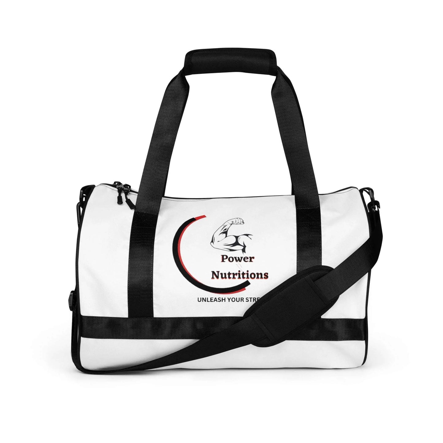 Power Nutritions Gym Bag – Durable Unisex Duffel with Multiple Compartments