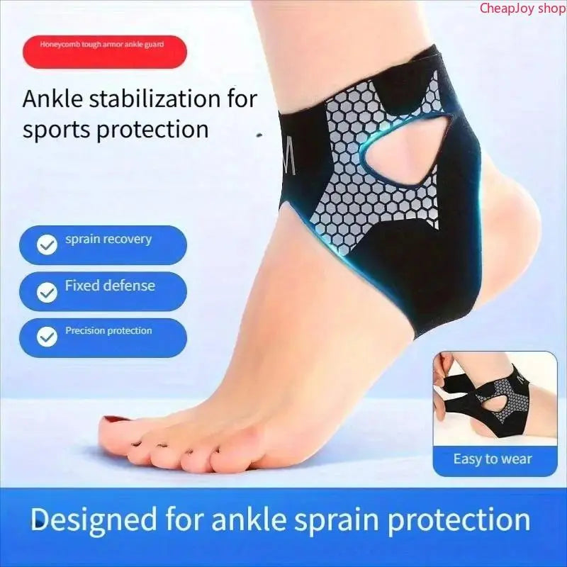 2Pcs Compression Ankle Support Brace – Adjustable Sleeve for Sprains, Joint Pain & Sports Recovery