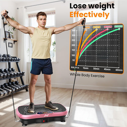 Vibration Plate Exercise Machine – Full Body Fitness Platform for Home, Gym & Office