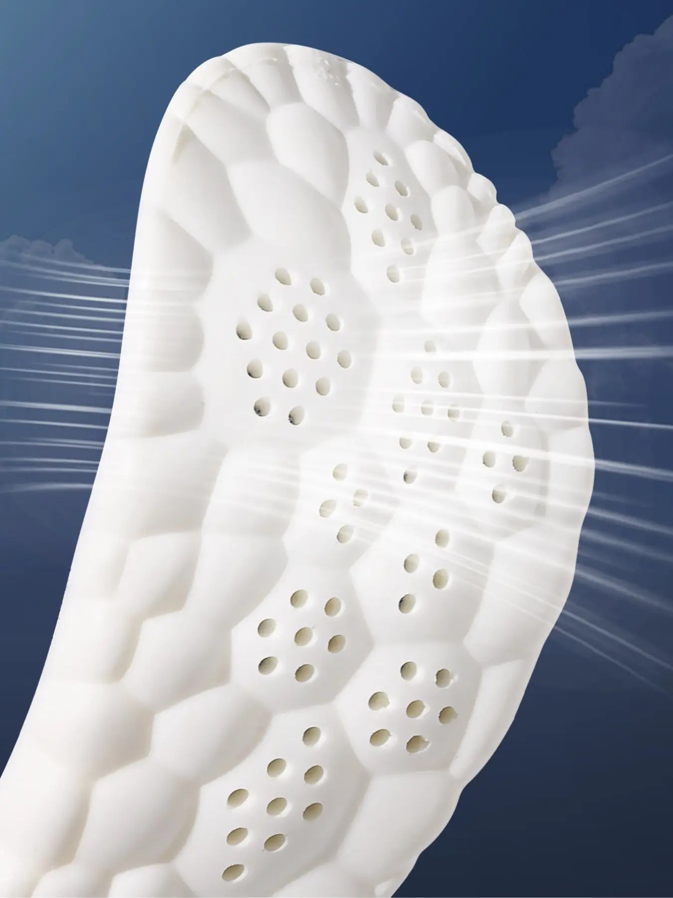 Sports Shoe Insoles – Shock-Absorbing & Anti-Slip Rubbe