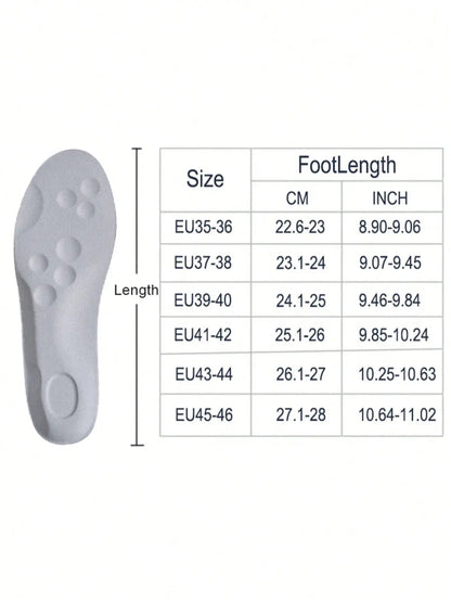 Sports Shoe Insoles – Shock-Absorbing & Anti-Slip Rubbe