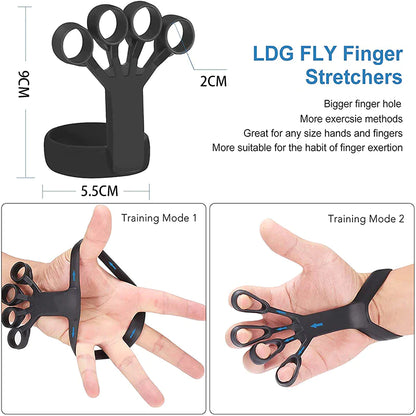 Silicone Finger Exercise Stretcher – Hand Grip Trainer for Strength & Rehabilitation Support